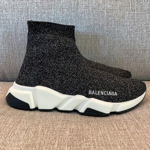 Balenciaga  Knit Trainer Black Size 38